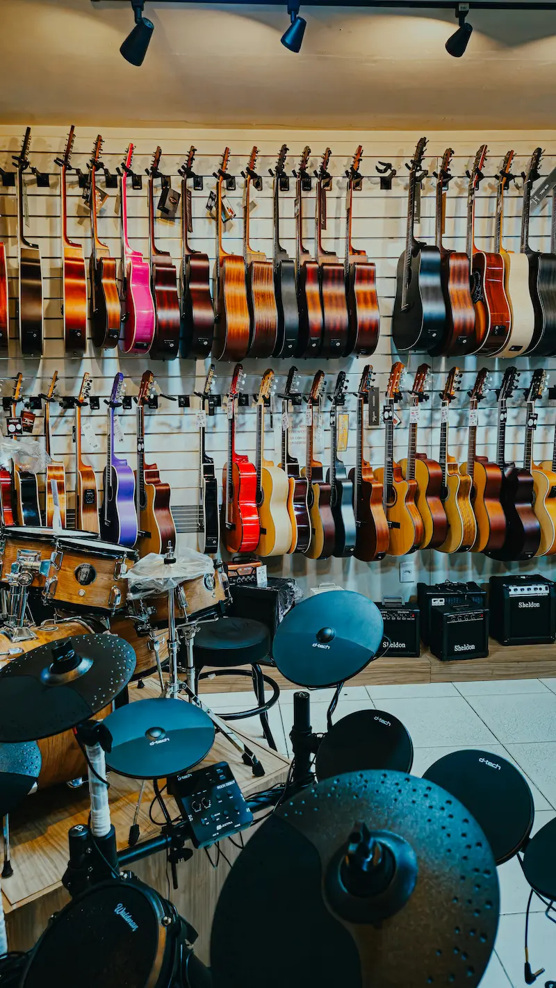 Fabricação de violão cavaquinho, banjo e outros instrumentos